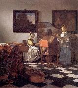 Johannes Vermeer The concert. Spain oil painting artist
